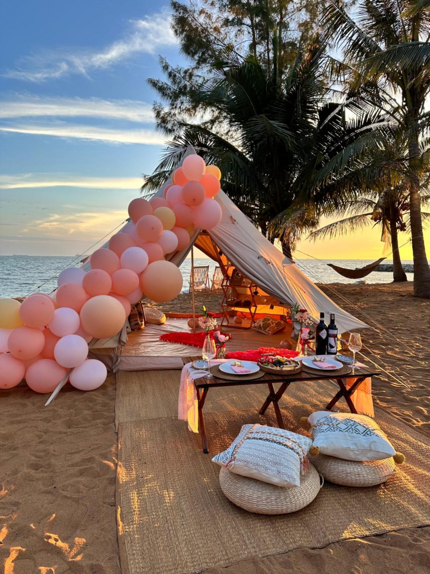 Beach N Breeze Glamping Malacca Kültér fotó